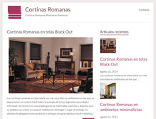 Tablet Screenshot of cortinasromanas.com